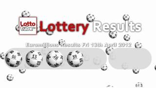 Euromillions Results for Friday 13th April 2012