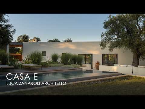 Video Casa E: un paradiso nel cuore della piana degli ulivi secolari pugliesi - Architetto Luca Zanaroli