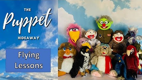 Flying Lessons (Aug 2024)  Learn about flying in flight school – The Puppet Hideaway by Eric Thomsen
