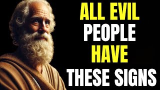 5 RED FLAGS THAT SHOW THE PERSON NEXT TO YOU IS EVIL  | STOIC PHILSOPHY