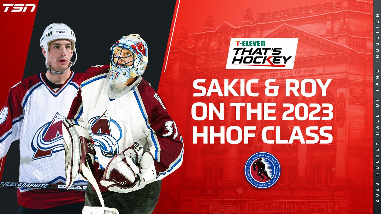 Joe Sakic and Patrick Roy share fond memories of Pierre Lacroix