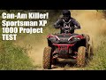 Polaris Sportsman XP 1000 Project Test Upgraded to Crush the Outlander 1000