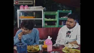 Obrolan Absurd Rigen dan Indra Frimawan di warung pecel ayam