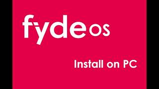 Installing FydeOS on a Virtual Machine, It's like ChromeOS!