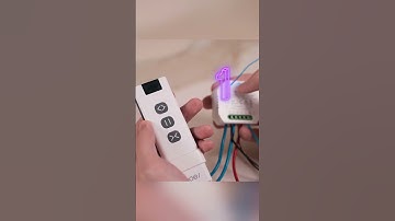 Tuto appairage télécommande MOES interrupteur volet roulant