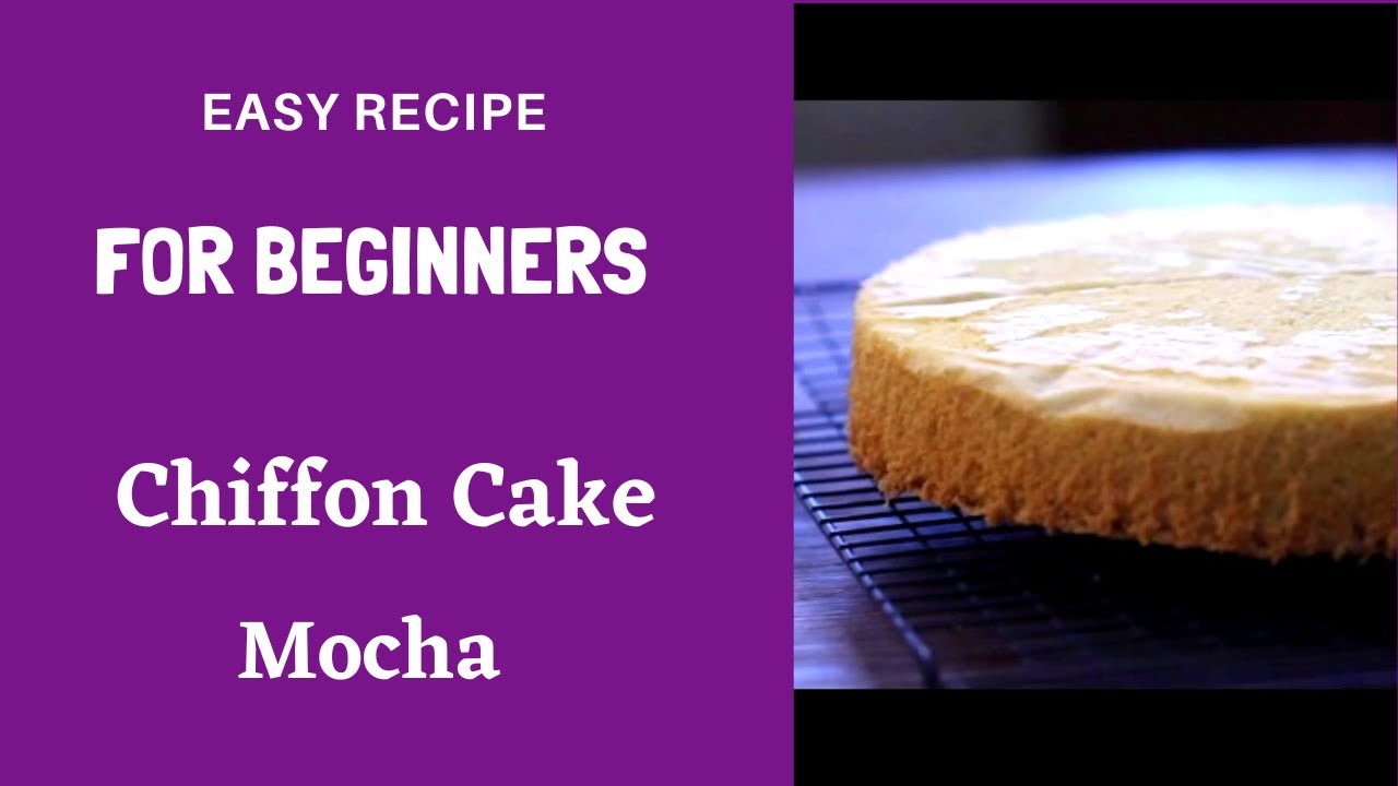 Mocha Chiffon Cake | MotherBee