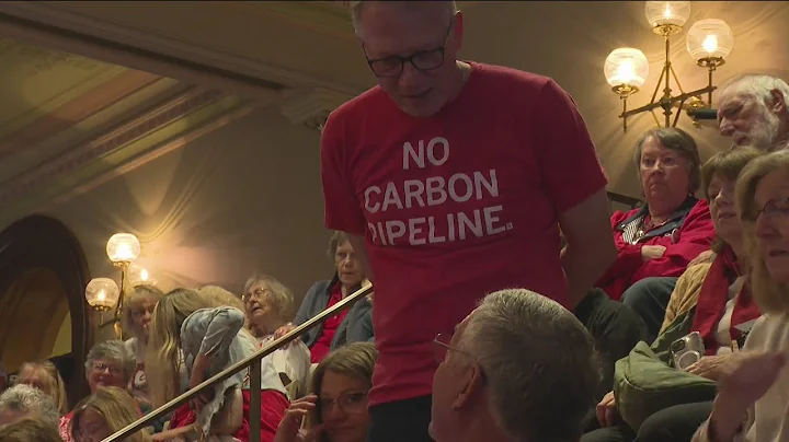 Iowa Senate lawmakers debate a bill relating to eminent domain