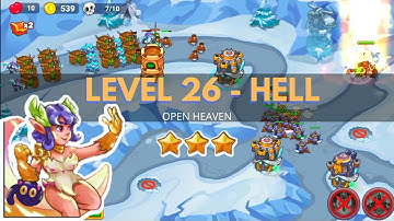 King of Defense 2: Level 26 HELL / GAMEPLAY  / GUIDE / WALKTHROUGH