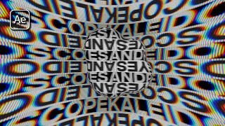 After Effects Tutorial | Morphing Kinetic Type | No Plugins