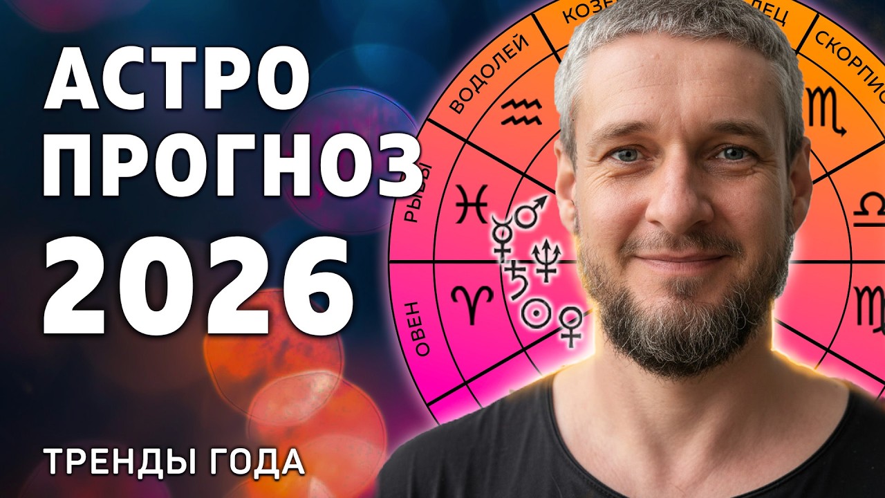 Астро ПРОГНОЗ 2026. Тренды года. Часть 1