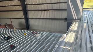 Mezzanine connecting two buildings