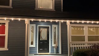 A better way to hang Christmas lights  | | #christmaslights # hideyourlights