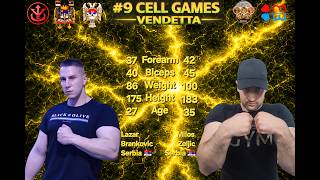 Lazar Brankovic (SRB) VS Milos Zeljic (SRB) / #9 CELL GAMES VENDETTA /  Armwrestling SERBIA