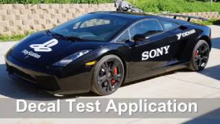 Lamborghini Gallardo Decal Test Application || Episode 002