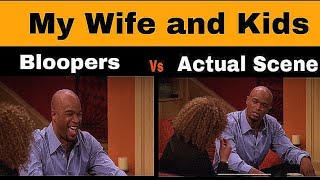 My Wife and Kids | Bloopers vs Actual Scene Part 1