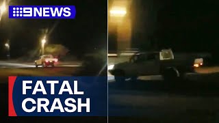 Teens charged as victim of fatal crash during pursuit identified | 9 News Australia