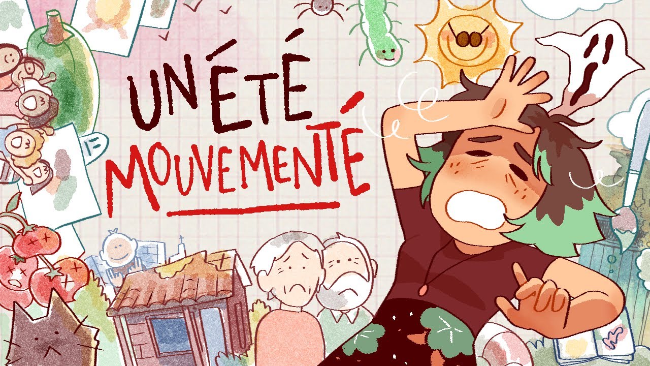 Un été mouvementé (mais avec plein de dessins !)