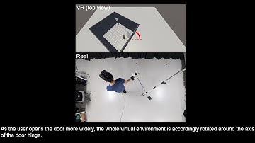 RedirectedDoors: Redirection While Opening Doors in Virtual Reality