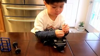 ToysReview Dodge Ram 1500 truck Just Trucks from Walmart and an extra set of wheels and axles