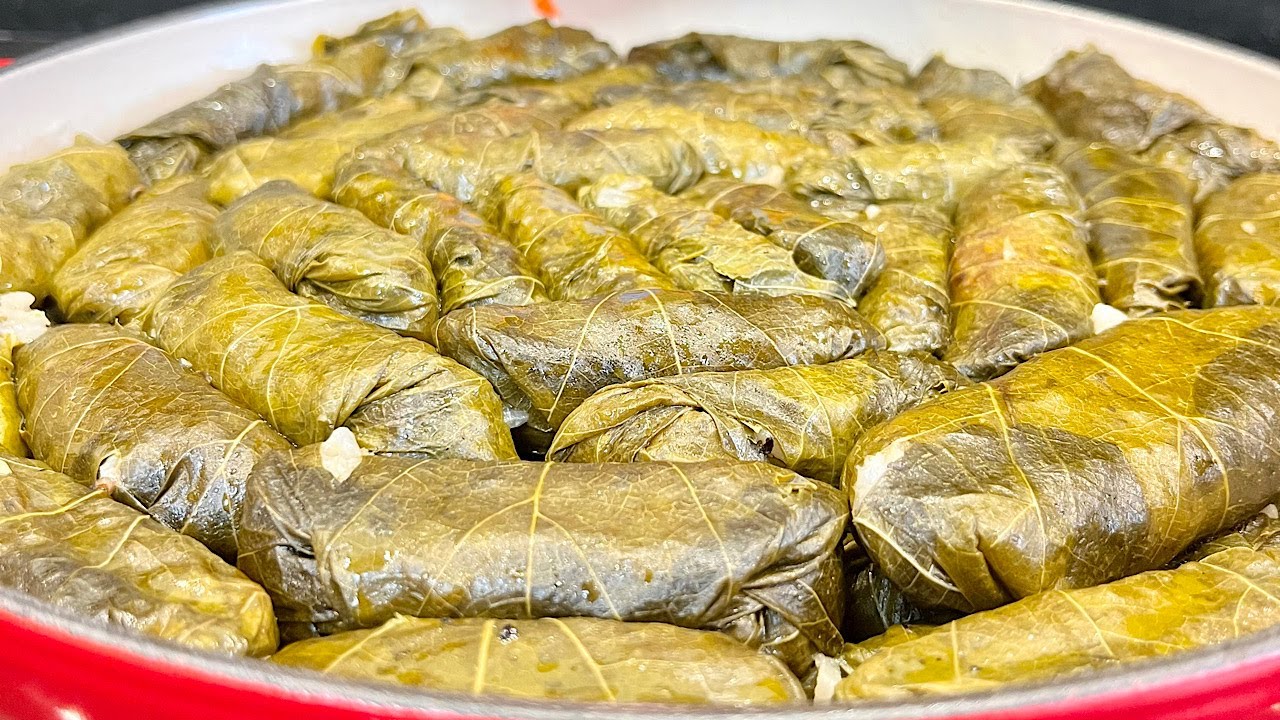 Feuilles de vigne au riz d'Anais à l'Arménienne
