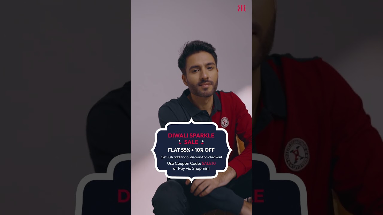 Epic Deals on Men’s Apparel: Flat 55% Off + Extra 10% Off on Orders Over ₹2,500.Use Code SALE10