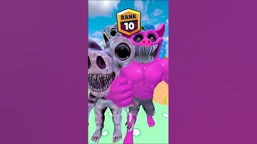 SIZE COMPARISON ZOONOMALY MONSTERS vs SMILING CRITTERS TITANS GARRY