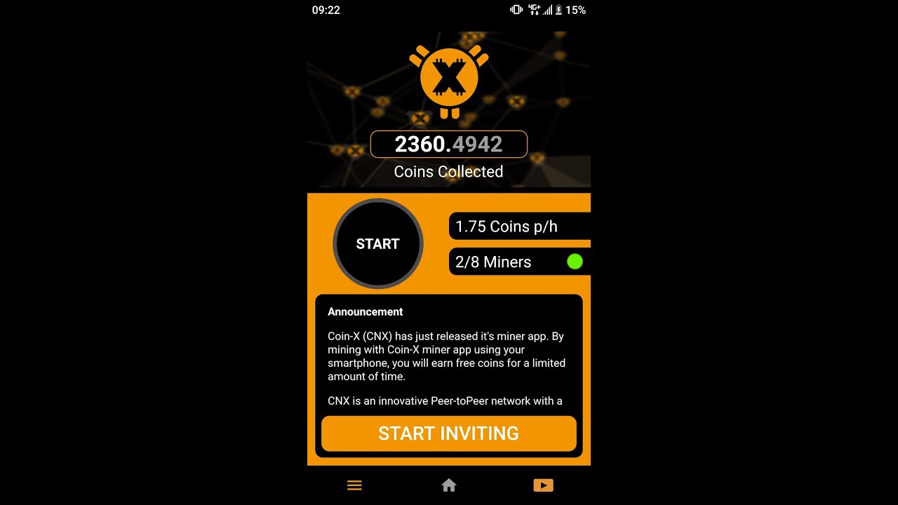 How To Start Mining The CoinX Token For Free  + CoinX Mining App
