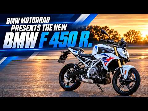 BMW Motorrad Presents the New BMW F 450 R | First Look