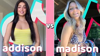 Addison Rae Vs Madison Tiktok Dances Compilation 2020