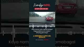 NAB6463 Mirage Sige ang cellphone. nsa gitna pa #kambyomnl #ncap #mmda #roadrage #mirage #viralvideo