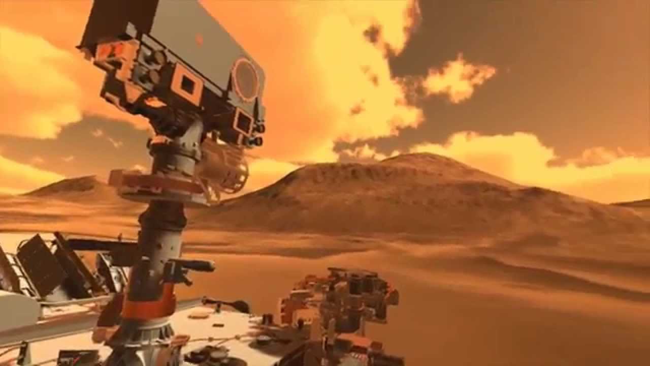 Mars Curiosity Rover VR Experience by dSky Teaser Reel YouTube