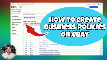 Quick Tutorial on to Set Up eBay Business Policies!