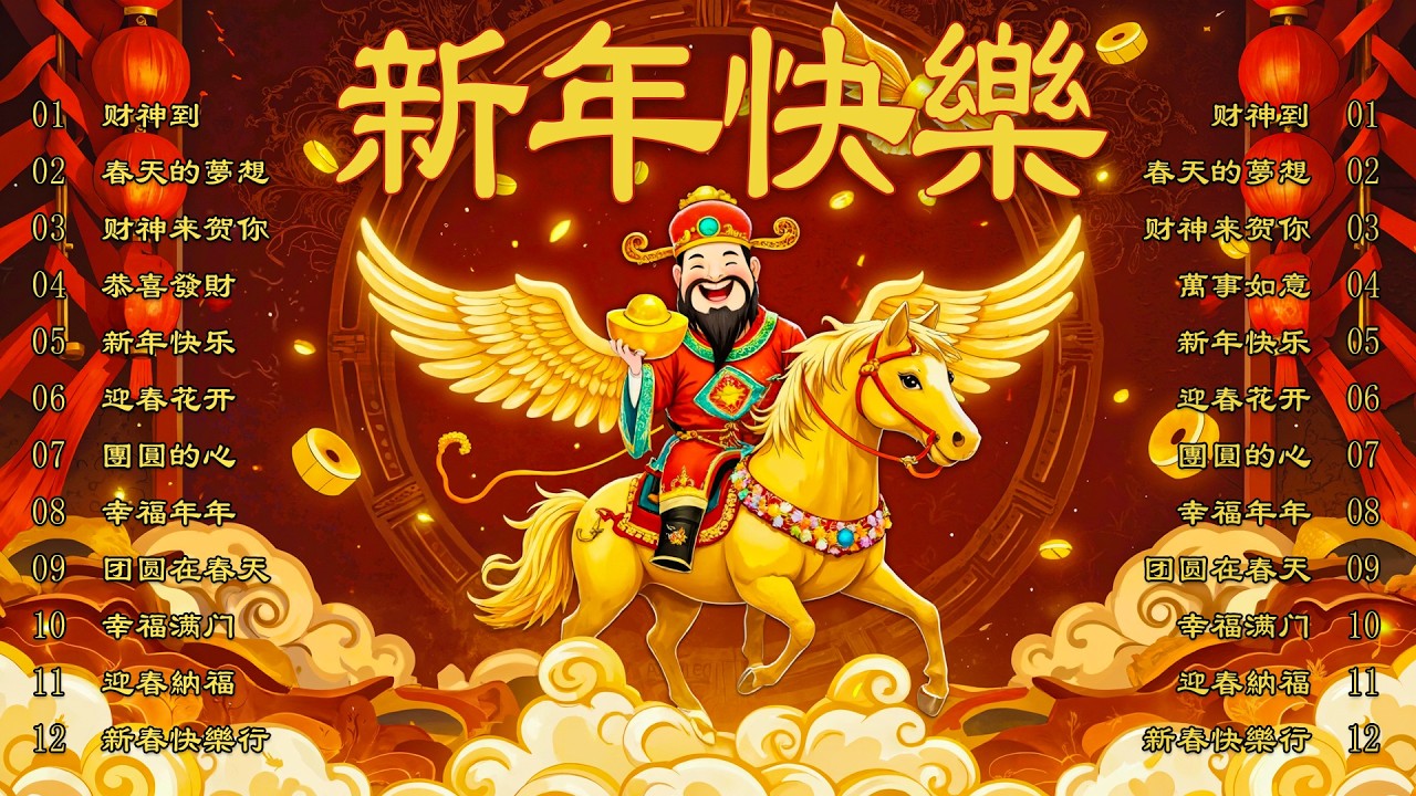 2026 必听的贺岁金曲 🧨 Lagu Imlek 2026【2026传统新年歌曲】南方群星大拜年2026 🧧 Chinese New Year Song 2026