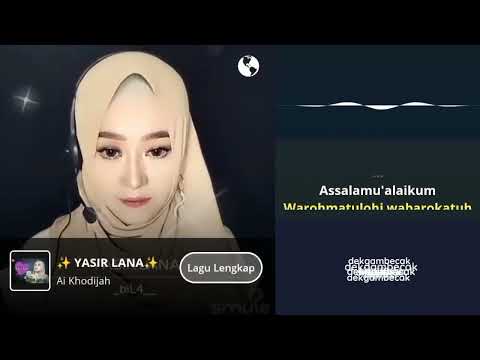 Ai Khodijah - Yasir Lana by. @_biL4_ | Duet Smule Karaoke Religi Tanpa Vokal Cowok