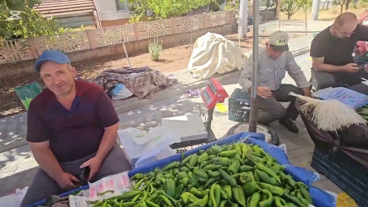 MANİSA DEMİRCİ SALI SEMT PAZARINDAN GÖRÜNTÜLER 23-09-2025