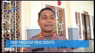 RATUSAN PERSONEL POLRES ROHUL DITURUNKAN PENGAMANAN PILKADES SERENTAK