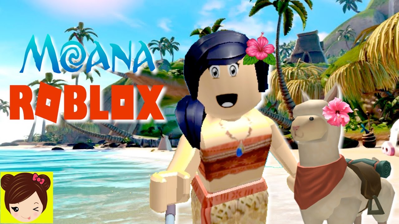 Vida De Moana Jugando Roblox Moana Island Life Video Juegos