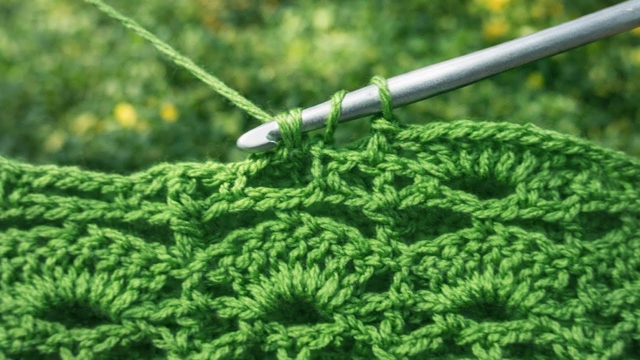 المحاضرة الثالثة من غرز زخرفية ف شهر رمضان🥰🧶🥰#crochet #ramadan #رمضان #beginners #stitch 