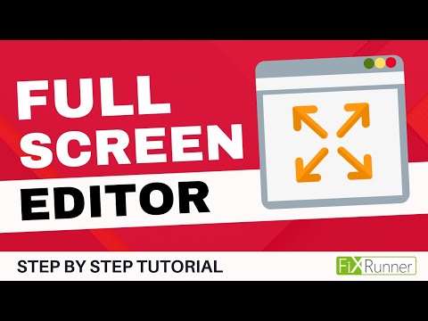 How To Use Distraction Free Full Screen Editor In WordPress