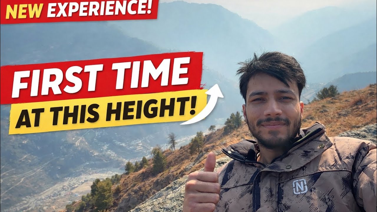 Itni unchai pe kbhi nhi gya😱 || Kullu Manali