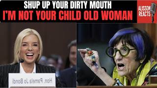 MAGA Pam Bondi SHUTS UP Cocky Democrat so bad she LOSES IT in front of congress