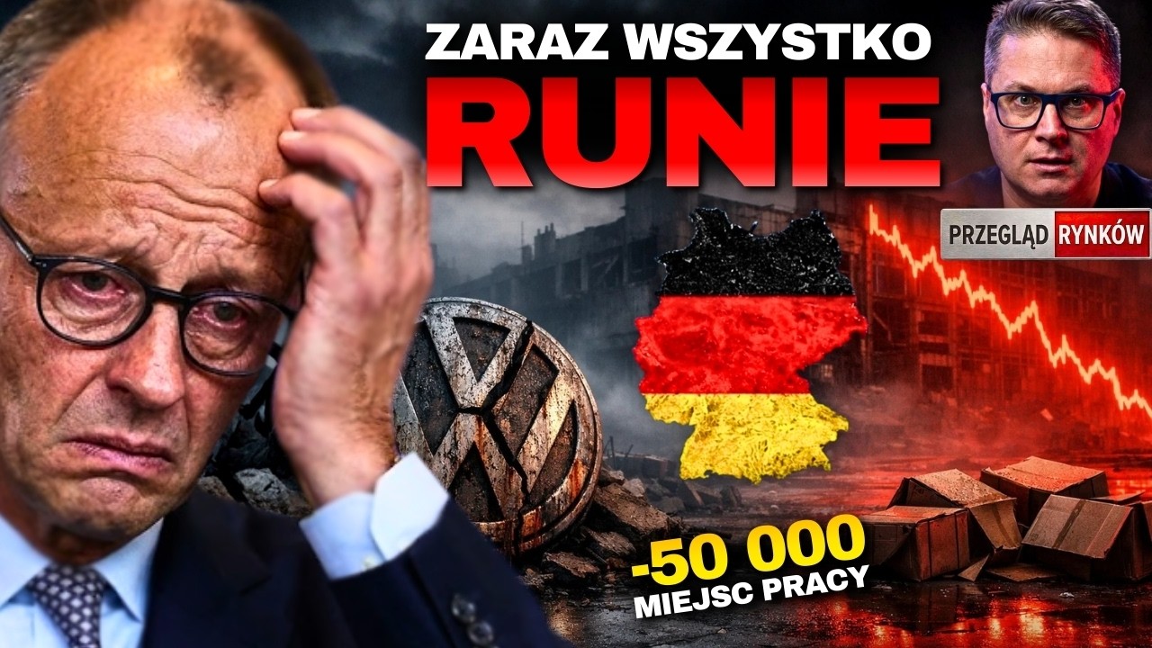 Masowe ZWOLNIENIA w Niemczech! Najgorszy kryzys od 75 lat!