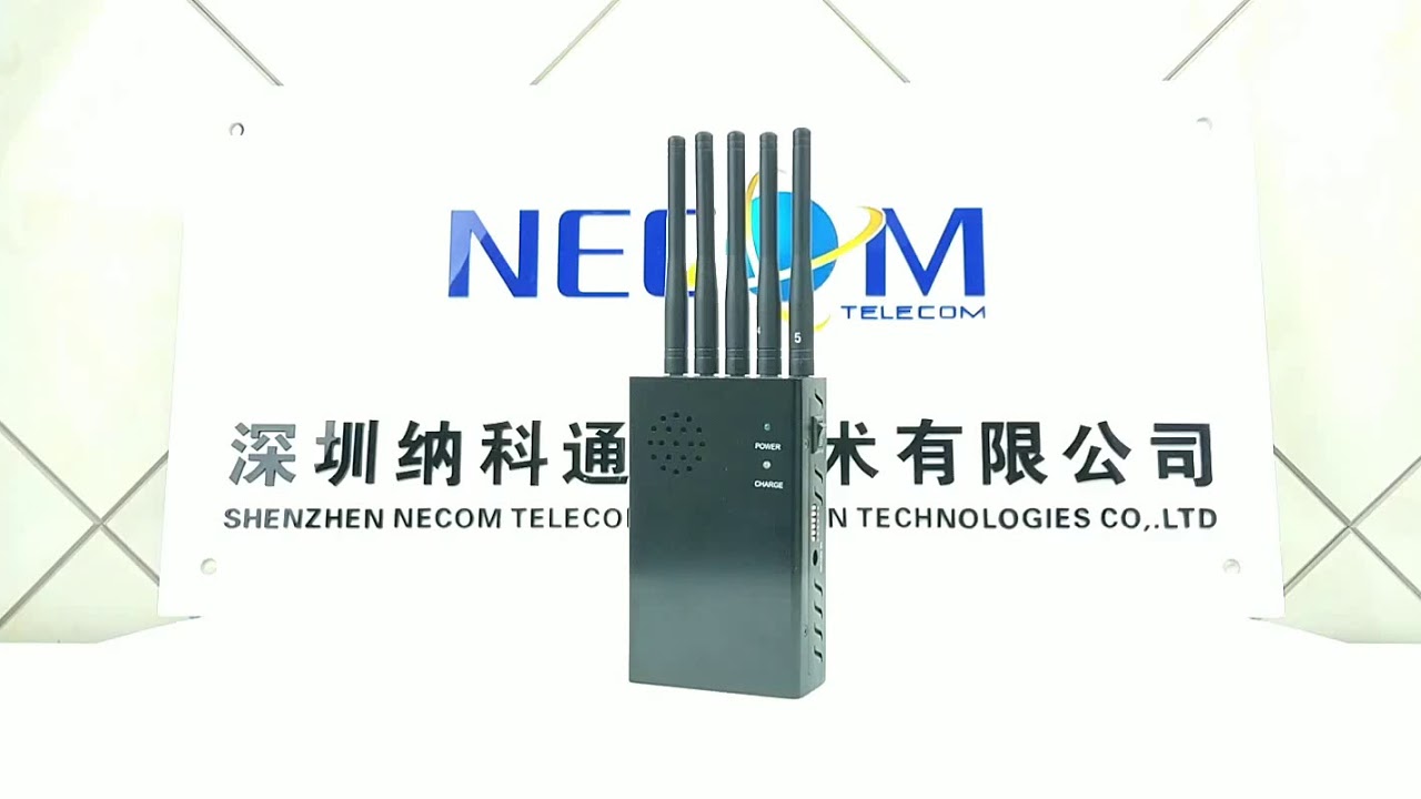 Five Antennas Drone Signal Scrambler Work For Drone Controlled Signals Anti Drone System