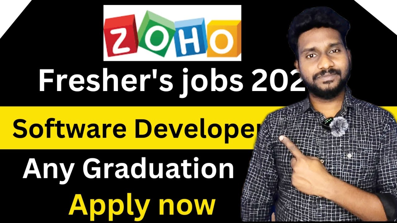 Zoho bulk hiring for software developer | zoho off campus drive 2024 ...
