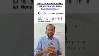 Ratio and proportion tricks 💥 Group4 Maths 💥 IBPS Clerk Maths