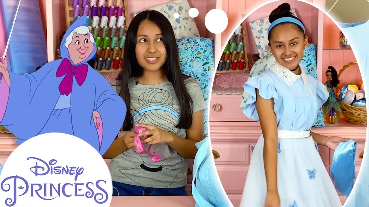 Kids' Transforming 2-in-1 Cinderella Costume - Disney Cinderella