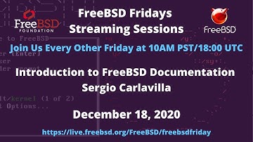 FreeBSD Fridays: Introduction to FreeBSD Documentation