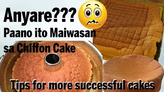 Tips for Stable Chiffon and Sponge Cakes Profile