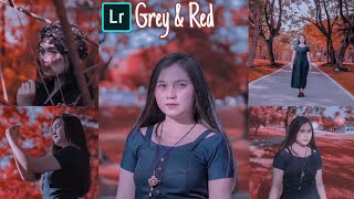 Tutorial Edit Photo Moody Grey & Red - Lightroom CC Mobile screenshot 5