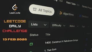 Leetcode Daily Challenge | 13th Feb 2025 | 3066. Minimum Operations to Exceed Threshold Value II